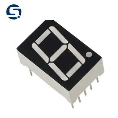 0. 32 inčni jednoznamenkasti 7 segment LED zaslon uobičajena anoda